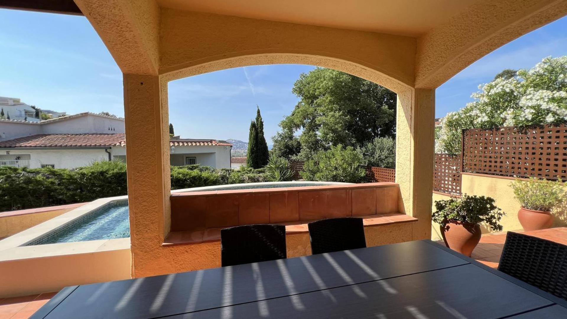 セルヴァ・デ・マル Preciosa Casa En Mas Fumats Con Piscina Y Bonitas Vistasヴィラ エクステリア 写真